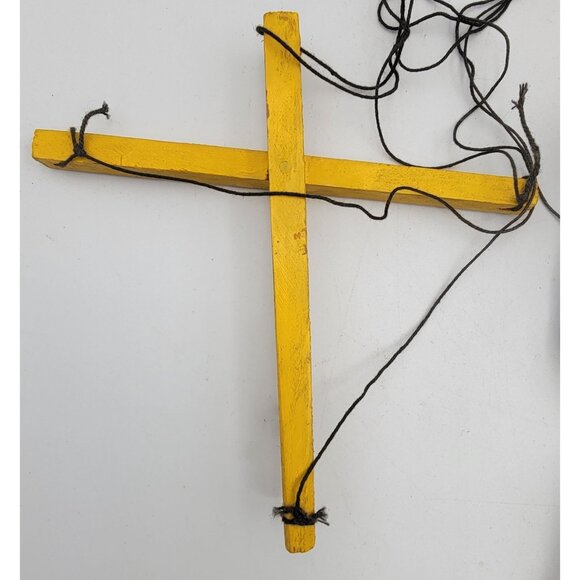 Vintage Mexican Cowboy Marionette Puppet With Sambrero - Picture 9 of 13